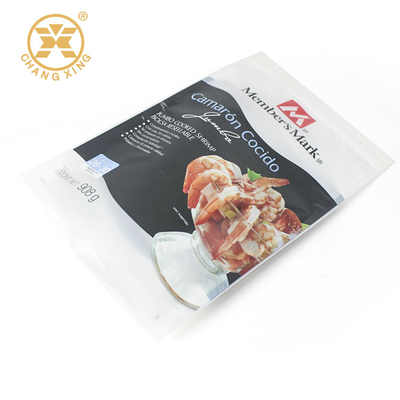 Three Side Seal RCPP Vacuum Packaging Bag Matte Vanished For Frozen Food