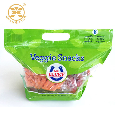 Fruit Antifog Bopp LDPE Transparent Plastic Bags For Vegetables Packaging