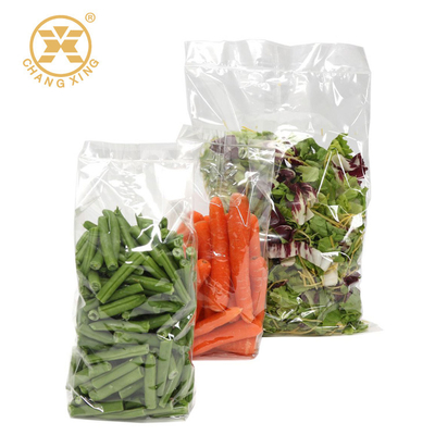 BOPP Preformed Vegetable Packing Bags Opp Cpp Laminated Bags Side Gusset Stand Up Pouch
