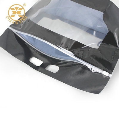 1000g Apple Laminated Clear Custom Frosted Slider Reclosable Bag Zipper Plastic Bags