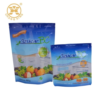 2KG Zipper Frozen Meat Vegetable Packing Bags Stand Up Pouch Bags For Seafood