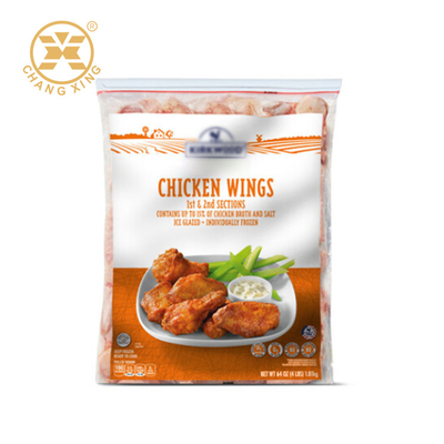 Food Grade Laminated Vacuum Packaging Bag For Fried Chicken Meat For Freezer