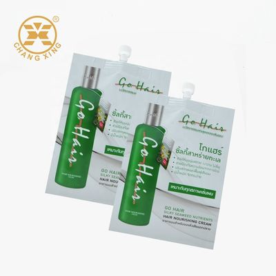 30ml 50ml Detergent Packaging Pouch 3 Side Sealed Laminated Kraft Paper Food Packaging