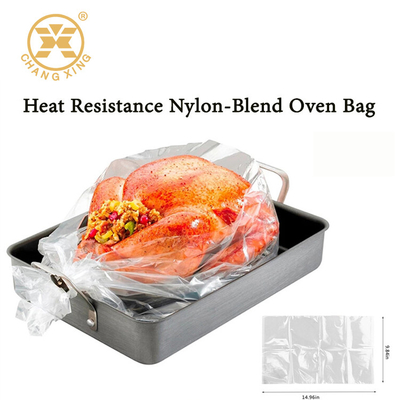 750g 1kg Heat Resistance Vacuum Packaging Bag LDPE Vacuum Roasting Turkey Bag