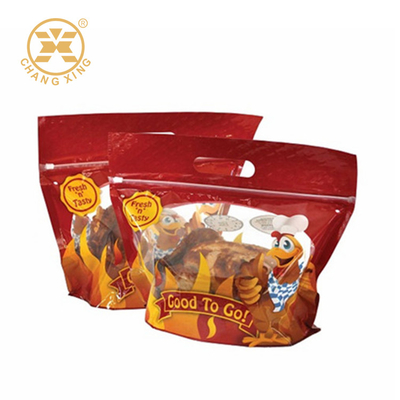2kg Grilled Roast Chicken Cpp Zip Pouch Food Packaging With Handle