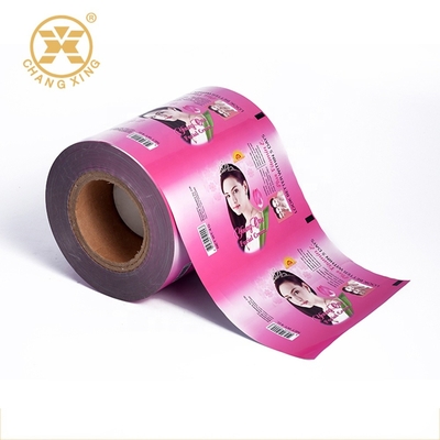 Gel Shampoo Heat Seal Cosmetic Packaging Bag Sachet Film Roll For Lotion Sample Packaging