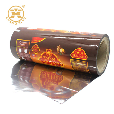 Smoothie Stick Food Sachet Roll Stock Film Packaging Laminated Coffee snack Roll stock