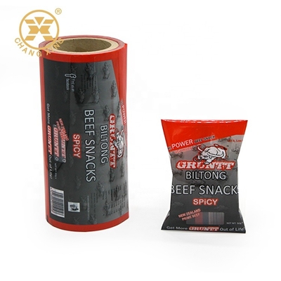 BOPP Coffee Tea Milk Plastic Roll For Food Packaging Opaque Heat Seal Laminating Film