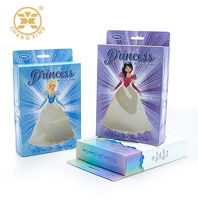 Princess Greaseproof Chocolate Gift Box Packaging CMYK Custom Printed Candy Packaging