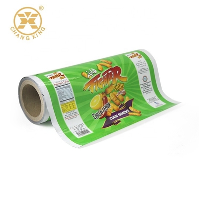 BRC Laminated Puffed Snack Packaging Bags Chocolate Biodegradable Films For Food Packaging