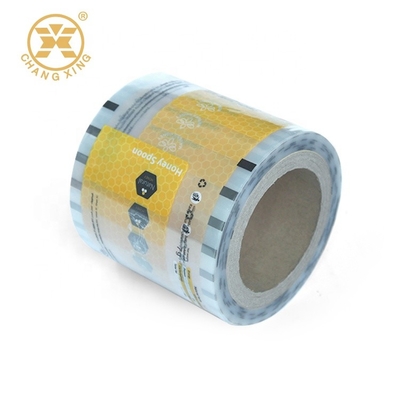76.2mm Film Roll Plastic Packets For Packaging Premium Honey Packaging Metallized Film