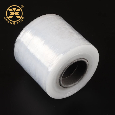 18um LLDPE Stretch Film Raw Material Transparent Plastic Wrap Roll Oriented PP