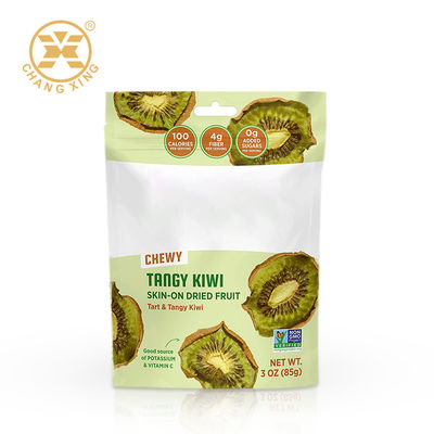 MPET Resealable Matte Dry Fruit Packaging Bags 750g Compostable Stand Up Pouches