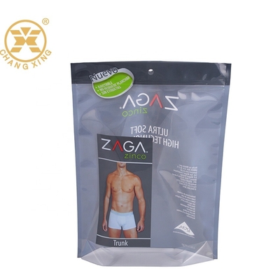 Biodegradable Compostable Zipper Zip Lock Bags Pouches For Apparel
