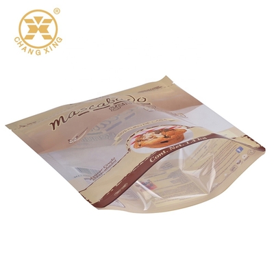 Non Leakage Plastic Resealable Cake Packaging Plastic Bags Ziplockk Sustainable Bread Packaging