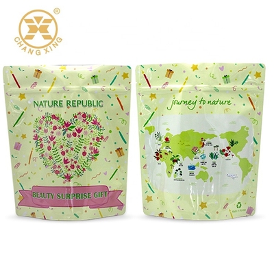 Reusable Plastic 2kg Stand Up Pouch With Ziplock Gift Packaging Bag For Cake Decorating Sprinkles
