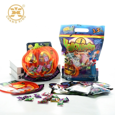 VMPET LDPE Confectionery Snack Packaging Bags Sgs Doy Pack Alloween Candy Care Package