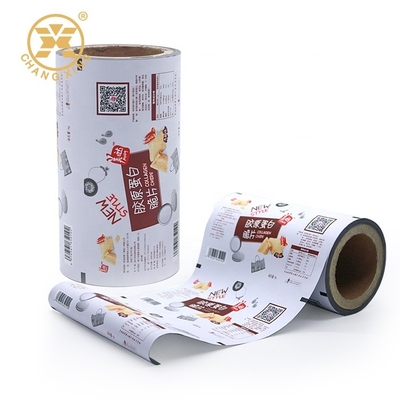 Cheese Heat Sealable Heat Shrink Film Roll Printed Packaging Food Grade For Tortilla Chips