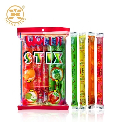 Opaque Fruit Jelly Stick Automatic Packaging Film BOPP Plastic Wrap Roll For Packing