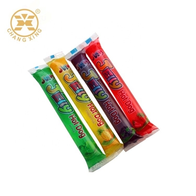 Opaque Fruit Jelly Stick Automatic Packaging Film BOPP Plastic Wrap Roll For Packing