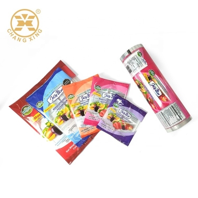 Opaque Fruit Jelly Stick Automatic Packaging Film BOPP Plastic Wrap Roll For Packing