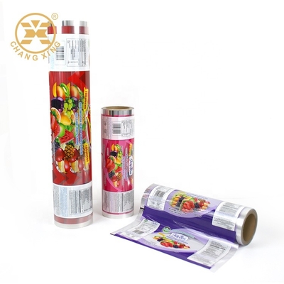 Opaque Fruit Jelly Stick Automatic Packaging Film BOPP Plastic Wrap Roll For Packing