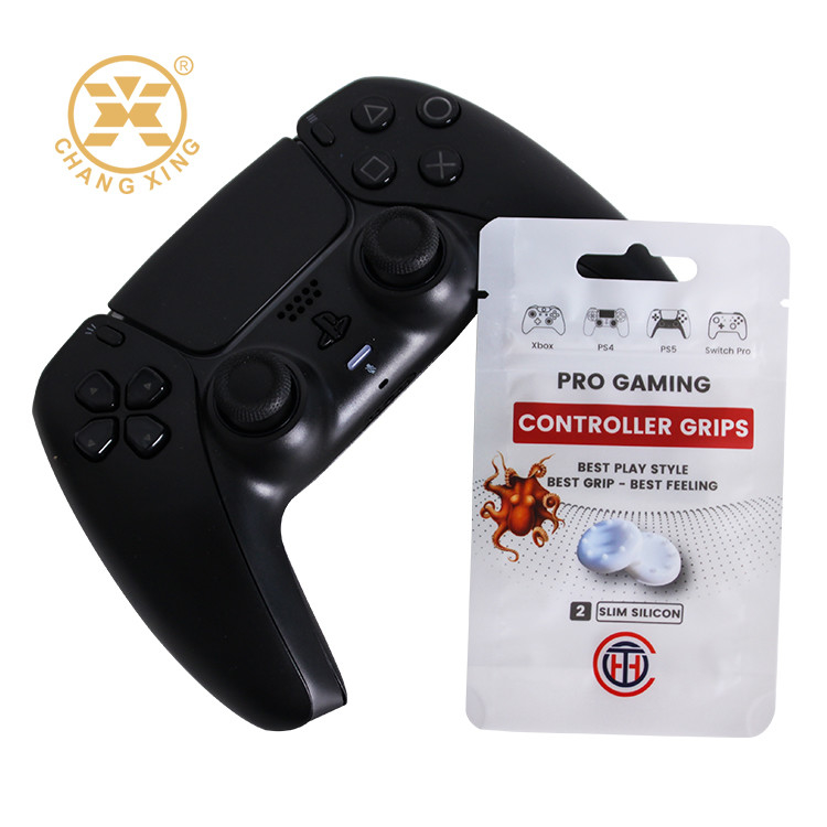 Custom Printed Logo Stand Up Zipper Pouch Game Handle Retail Packaging Bags Waterproof Electronic Accessories