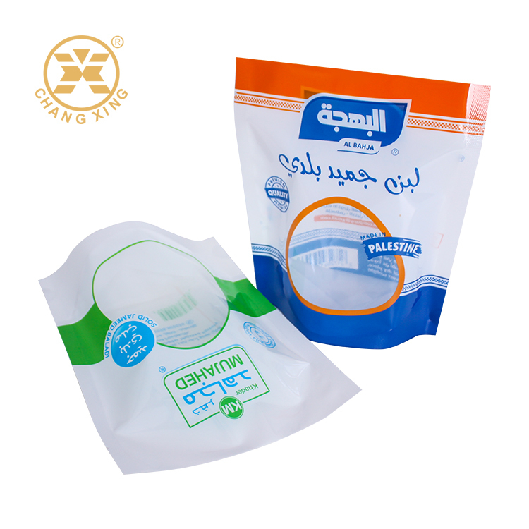 Custom Printed Stand Up Pouch with Zipper for Food Packaging
