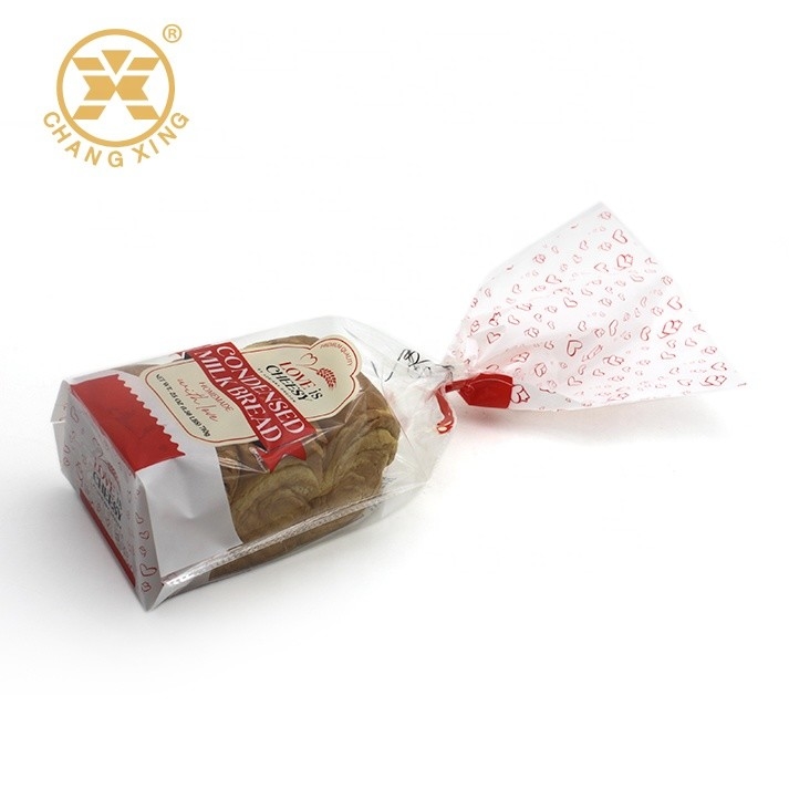 OPP LDPE Zipper Bakery Bread Packaging Iso9001 Nylon Packaging Bag