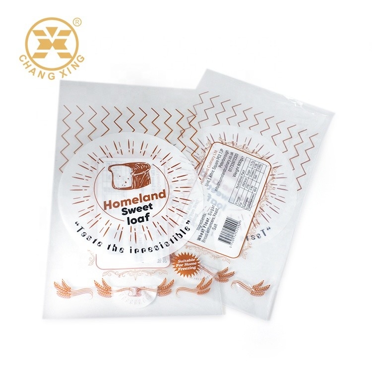 Food grade Plastic Bakery Bread Packaging lldpe Food Packaging Bread bags