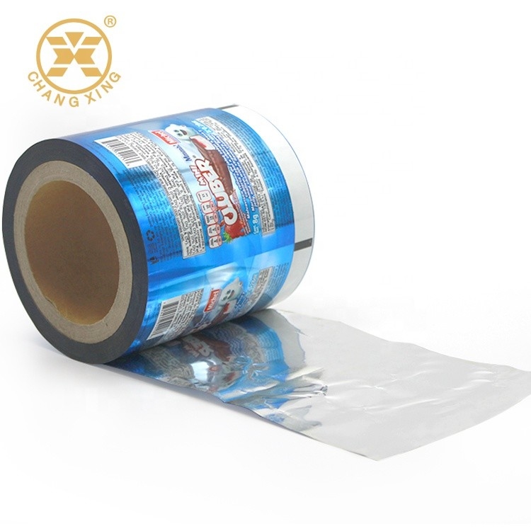 Aluminum Foil Gravnre Chocolate Bar Metallized Cold Seal Film Packaging For Food
