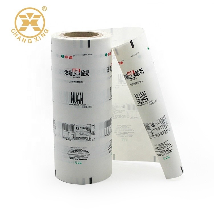 Transparent Clear High Barrier Metallized Automatic Packaging Film For Liquid Yogurt Milk