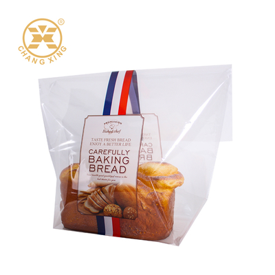 Custom Printed PET PE Bakery Bread Packaging Bags