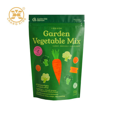 Customized Dried Food Packaging Bag Gravure Printing For Preserved Fruit Vegetable Cuisine