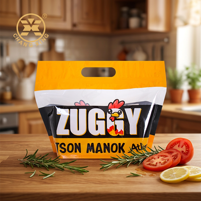 Anti-Fog Roast Chicken Packaging Bags with Zipper