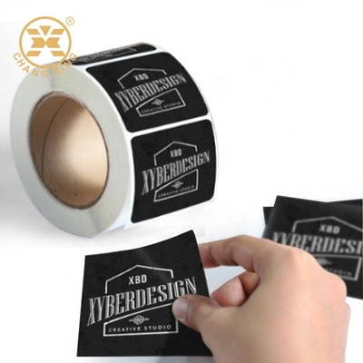 CMYK Lipstick Waterproof Labels For Glass Bottles Cosmetic Self Adhesive Vinyl Label