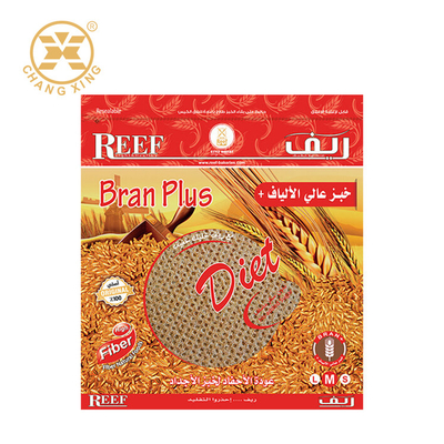 Zipper Lock Loaf Bread Packaging Logo Printing Packaging Bread pouch