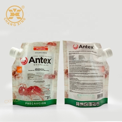 500g Mylar BOPP Plastic Detergent Packaging Pouch Agricultural Pesticide Transparent