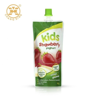 Aluminum Foil Gravure Detergent Packaging Pouch VMPET Fruit Juice Packaging